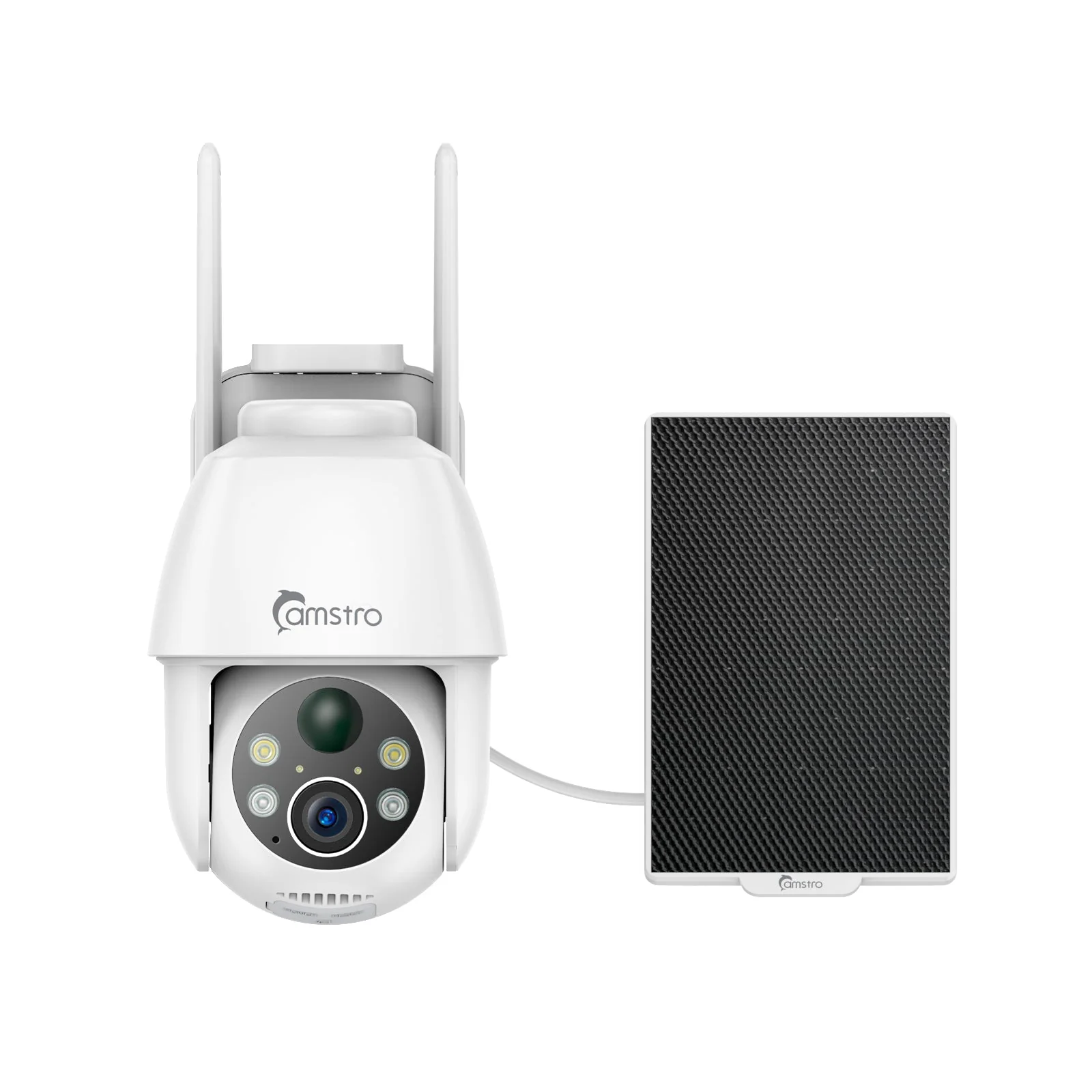 2K 3MP Outdoor Solar Powered Battery Wireless Security IP Cameras, 5200mAh Rechargeable Battery, 130° Ultra Wide Angle, Color Night Vision, Human & Vehicle Smart Detection, Two-Way Audio, IP65, Flexible Storage, No Monthly Fee, Works with Alexa & Google