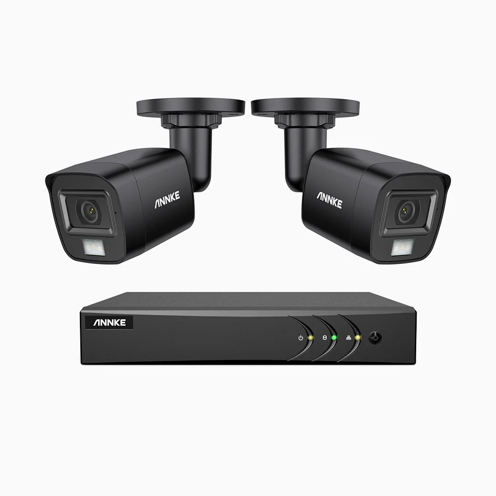 ADLK500 - 3K 8 Channel 2 Dual Light Cameras Wired Security System, Colour & IR Night Vision, 3072*1728 Resolution, f/1.2 Super Aperture, 4-in-1 Output Signal, Built-in Microphone, IP67 - Image 3