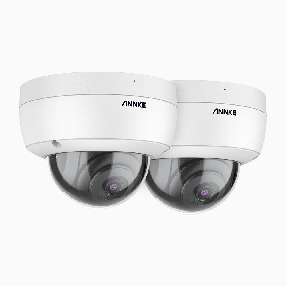 C500 - 2 Pcs 3K Super HD Outdoor PoE Security CCTV Camera, Built-in Microphone, SD Card Slot, EXIR 2.0 Night Vision, IP67, Works with Alexa - Image 3