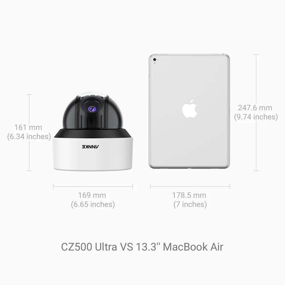 CZ425X - 4MP 25X Optical Zoom Outdoor PoE PTZ Speed Dome Camera, IK10 Vandal-Resistant, 4.8-120 mm Lens, Intelligent Behavior Analysis, 164 ft Colour Night Vision, Support External Sirens - Image 4