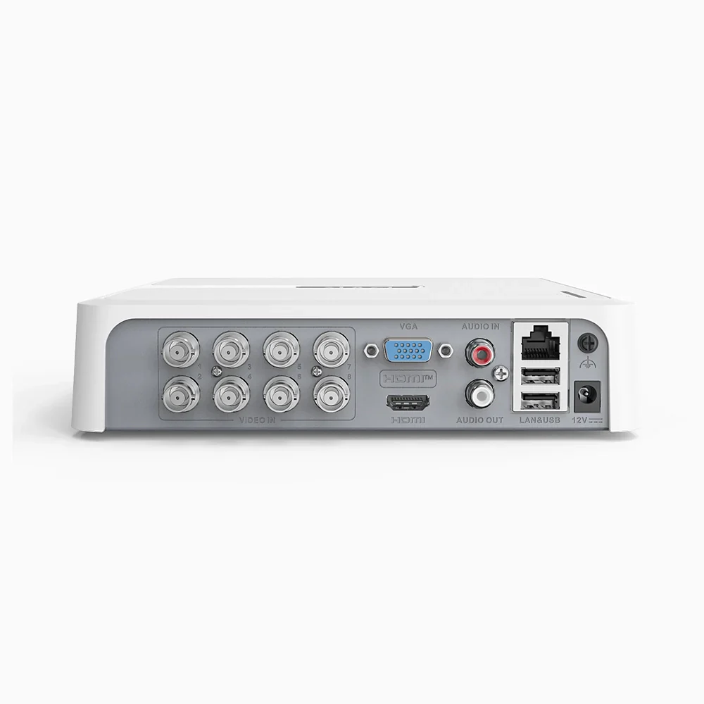 DR82 - 1080P 8 Channel Hybrid 5-in-1 CCTV Digital Video Recorder, AI Motion Detection 2.0, Human & Vehicle Classification, H.265 Pro+, Audio over Coax - Image 2
