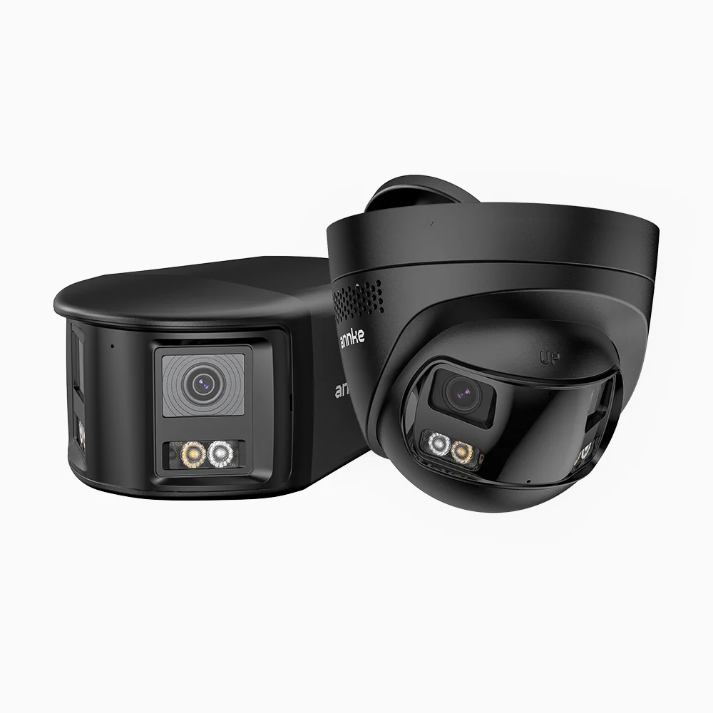 FCD800 - 2-Pack 8MP UHD Dual-Lens Outdoor PoE Security Camera, 180° Panoramic View, Smart Dual Light Night Vision, Two-Way Audio, Active Siren & Alarm, Human & Vehicle Detection, IP67 - Image 6