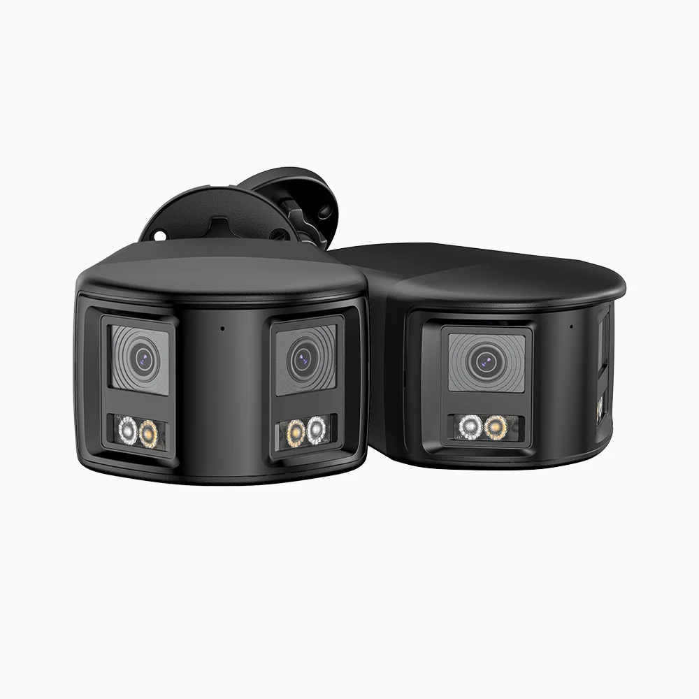 FCD800 - 2-Pack 8MP UHD Dual-Lens Outdoor PoE Security Camera, 180° Panoramic View, Smart Dual Light Night Vision, Two-Way Audio, Active Siren & Alarm, Human & Vehicle Detection, IP67 - Image 7