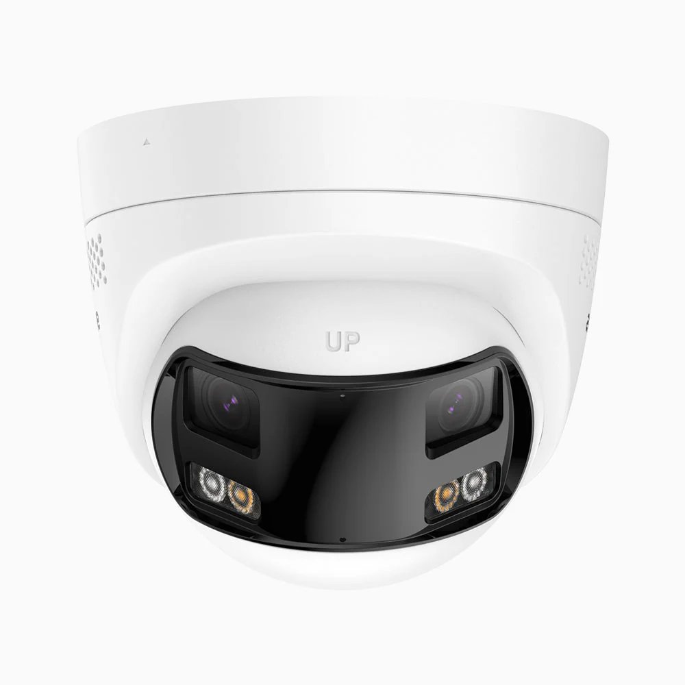 FCD800 - 8MP UHD Dual-Lens Outdoor PoE Security Camera, 180°Panoramic View, Smart Dual Light Night Vision, Two-Way Audio, Active Siren & Alarm, Human & Vehicle Detection, IP67 - Image 4
