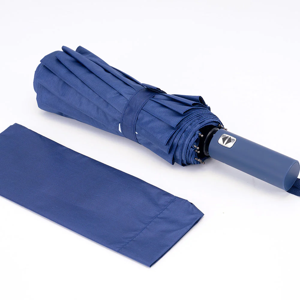 Large Automatic Folding Umbrella for Rain and Sun, Windproof Travel Umbrella with UV Protection, Auto Open Close, Compact for Men and Women - Image 3