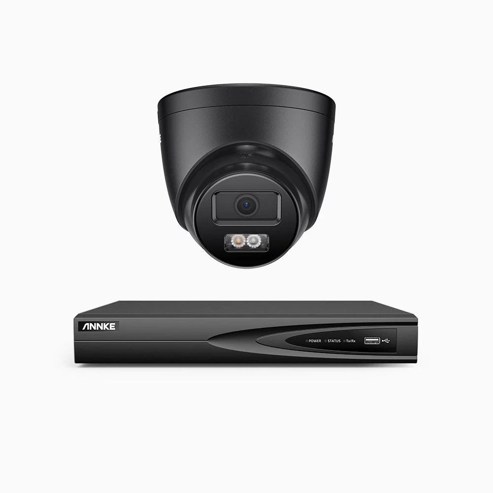 H500P - 3K 4 Channel 1 Camera PoE Security System, Colour & IR Night Vision, 3072*1728 Resolution, f/1.6 Aperture (0.005 Lux), Human & Vehicle Detection, Built-in Microphone, IP67 - Image 4