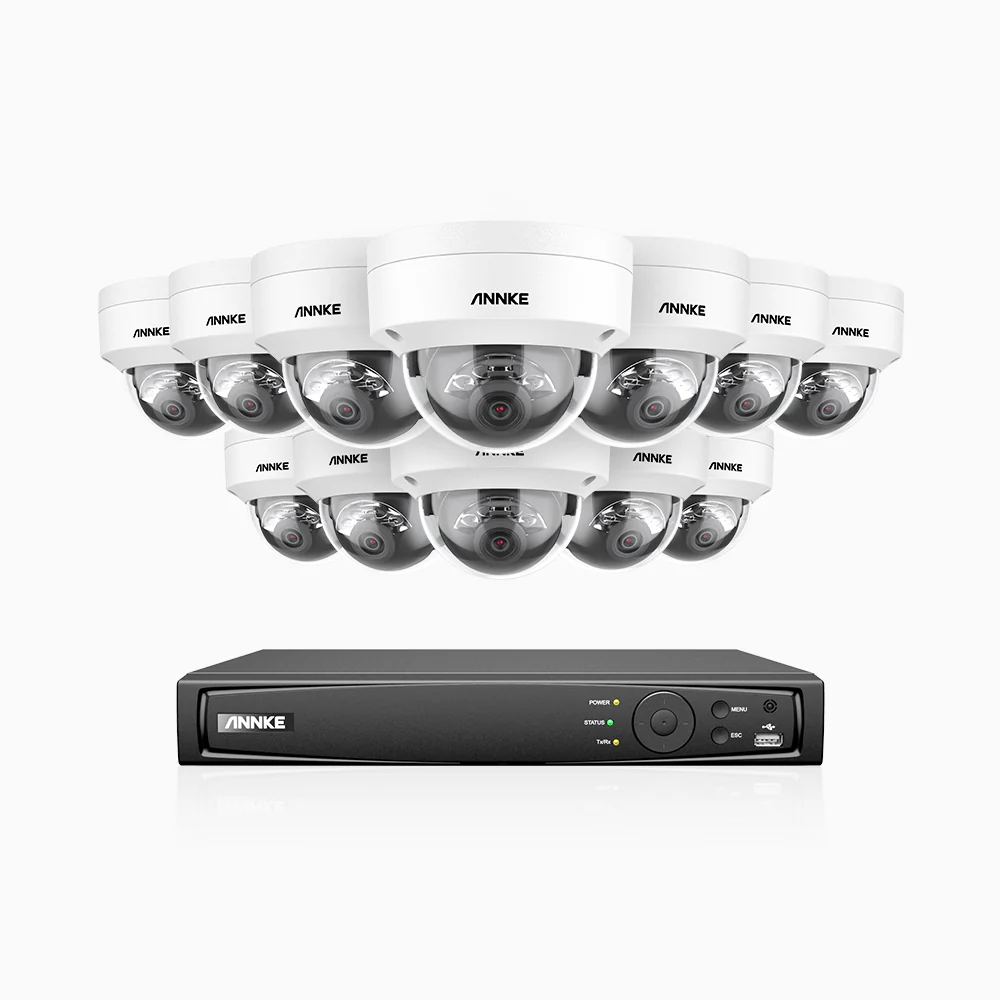 H800 - 4K 16 Channel 12 Cameras PoE Security CCTV System, Human & Vehicle Detection, Built-in Micphone, Colour & IR Night Vision, Built-in Mic, RTSP Supported - Image 3