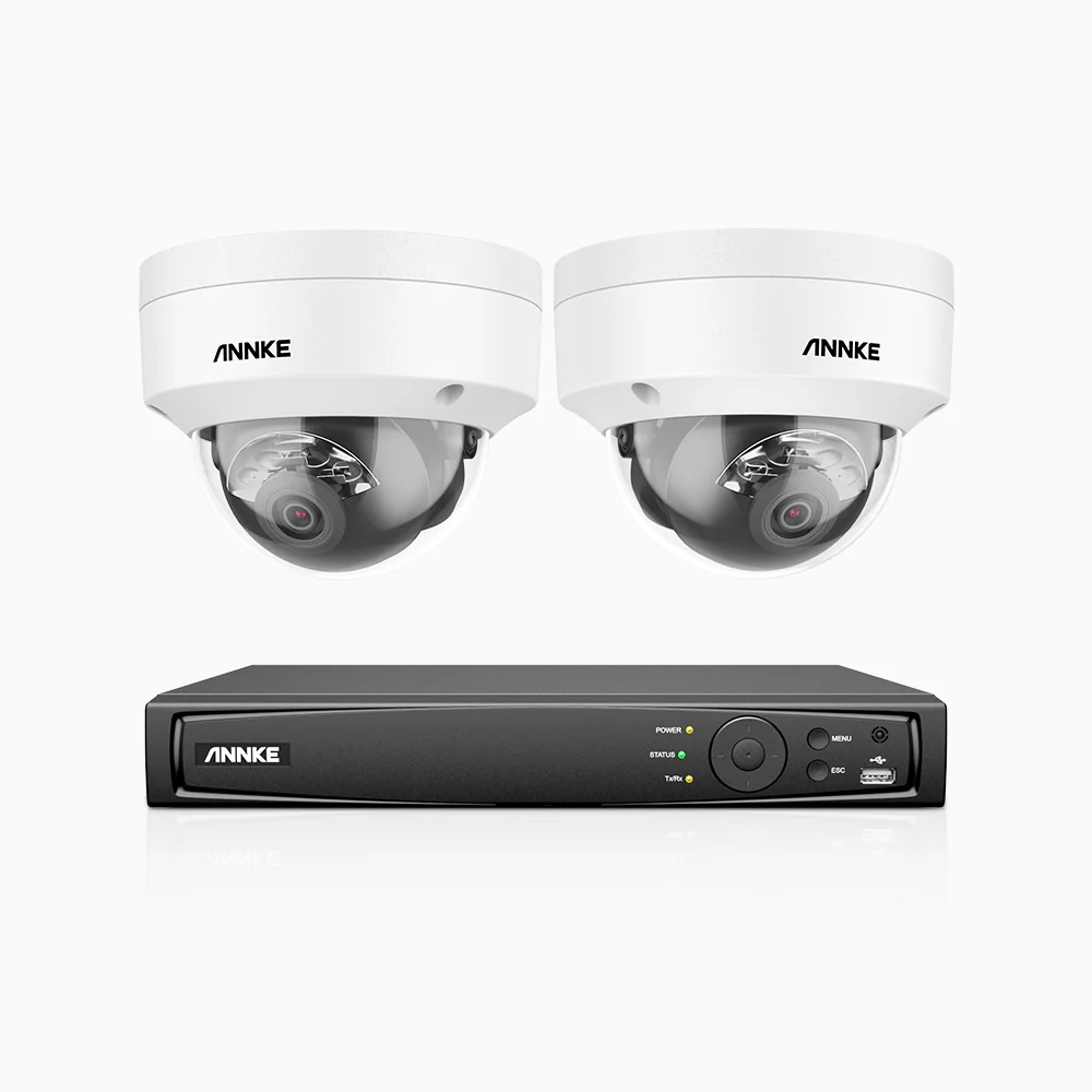 H800 - 4K 8 Channel 2 Cameras PoE Security CCTV System, Human & Vehicle Detection, Colour & IR Night Vision, Built-in Mic, RTSP Supported - Image 3