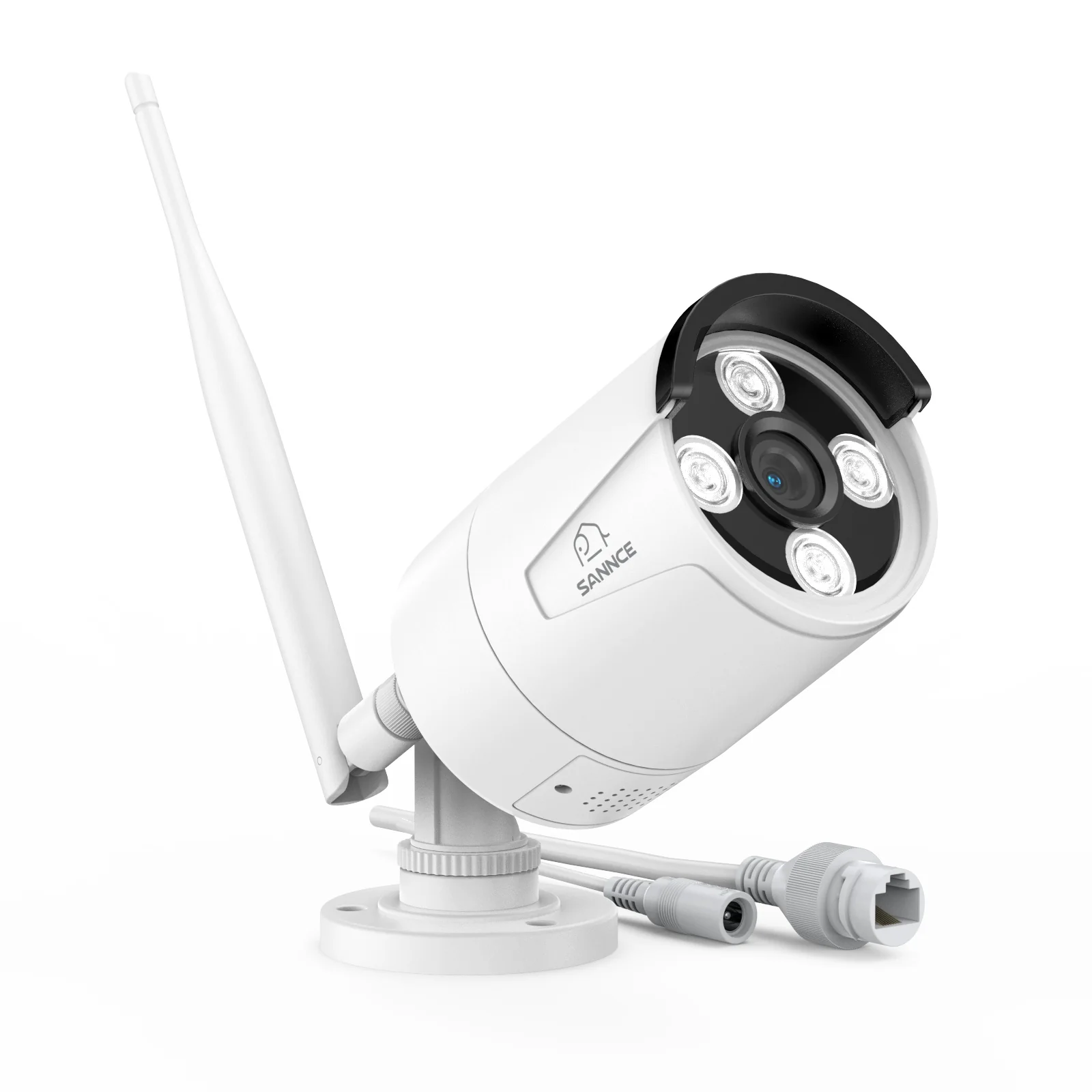SANNCE 4K 16-Channel Wireless Security Camera System, 8MP NVR, 8MP WiFi IP Camera, Two-Way Audio, IP66 Waterproof, Smart AI Human Detection, Work With Alexa - Image 6