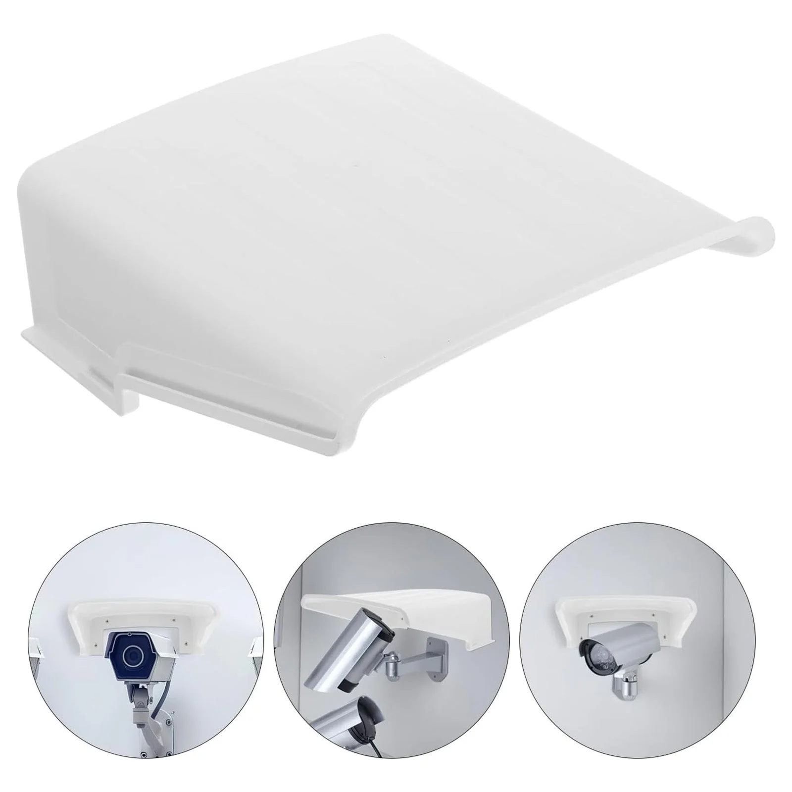 Pack of 4 Universal Sun Rain Shade Camera Cover Shield for SANNCE/ANNKE/Hikvision/Nest/Ring/Arlo/Dome/Bullet Outdoor Camera - White - Image 15